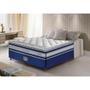 Imagem de Conjunto Cama Box Casal de Molas Ensacadas D33 com Pillow TOP Cama inBox Select 138x188x70 Azul