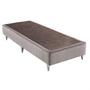 Imagem de Conjunto Cama Box Colchão Airtech Spring Pocket Solteiro Ortobom Branco/Bege