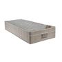 Imagem de Conjunto Cama Box Colchão Airtech Spring Pocket Solteiro Ortobom Branco/Bege