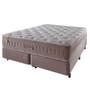 Imagem de Conjunto Cama Box + Colchão King Richesse Molas Ensacadas 193x203x73cm Rosa - Megasul