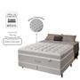 Imagem de Conjunto Cama Box  + Colchão King Size Mola ENSACADA Nature Confort 193x203x76cm