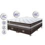 Imagem de Conjunto Cama Box King de Molas Ensacadas Cama inBox Select Euro Soft 193x203x71 Café