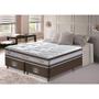 Imagem de Conjunto Cama Box King de Molas Ensacadas D33 Cama inBox Select Firme 193x203x70 Café