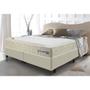 Imagem de Conjunto Cama Box king Molas Ensacadas com Espuma Viscoelástico Cama inBox Cloud Bege 193x203x67