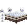 Imagem de Conjunto Cama Box Queen de Molas Ensacadas Cama inBox Select Basic 158x198x65 Bege