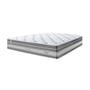 Imagem de Conjunto Cama Box Queen de Molas Ensacadas Cama inBox Select Euro Soft 158x198x71 Cinza