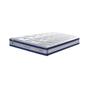 Imagem de Conjunto Cama Box Queen de Molas Ensacadas D33 Cama inBox Select Firme 158x198x70 Azul