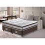 Imagem de Conjunto Cama Box Queen de Molas Ensacadas D33 Cama inBox Select Firme 158x198x70 Café
