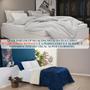 Imagem de Conjunto Cama Casal King Size Coberdrom Romance Dupla Face