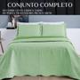 Imagem de Conjunto Cama Casal Queen Size Glamour Bordada Dupla Face 03