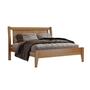 Imagem de Conjunto Cama de Casal em Madeira Maciça 140cm Florença e Cômoda 5 Gavetas com Sapateira Unique