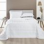 Imagem de Conjunto Cama Queen Size Istambul Colcha 300 Fios - Branco