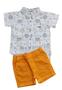 Imagem de Conjunto camisa bichinho 100% algodão Estampado Vigat