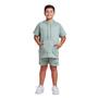 Imagem de Conjunto camisa canguru e shorts moletinho infantil