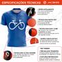 Imagem de Conjunto Camisa Ciclismo Bike Forever Azul Pai E Filho Esportiva Uv Mtb