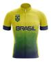 Imagem de Conjunto Camisa Ciclismo Brasil Pai E Filho Esportiva Uv Mtb