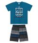 Imagem de Conjunto Camiseta com Bermuda Strong Rovitex Kids Azul