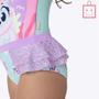 Imagem de Conjunto Camiseta de Nadar e Calcinha Pet Sereia Infantil Menina Moda Praia Puket 110401092