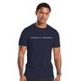 Imagem de Conjunto Camiseta Dry Fit, Short Tactel Academia Moda Praia Foco e Treino Masculino