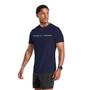 Imagem de Conjunto Camiseta Dry Fit, Short Tactel Academia Moda Praia Foco e Treino Masculino