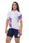 Imagem de Conjunto Camiseta e Bermuda Bike Feminino Curto Forro Proteção UV Refletiva - Elite -Pitu Baby