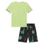Imagem de Conjunto Camiseta e Bermuda Estampada -LucBoo - VERDE NEON