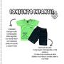 Imagem de Conjunto Camiseta e Bermuda Infantil Menino