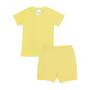 Imagem de Conjunto Camiseta e Short Amarelo - Izitex