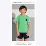 Imagem de Conjunto Camiseta e Shorts Move Fitness Infantil Masculino Banana Danger 52212