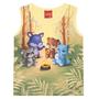 Imagem de Conjunto: Camiseta em m/malha e bermuda moletom s/felpa