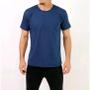 Imagem de Conjunto camiseta masculina kit 2 peças manga curta gola redonda macia lisa