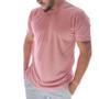 Imagem de Conjunto camiseta masculina kit 2 peças manga curta gola redonda macia lisa