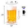 Imagem de Conjunto Caneca De Vidro Chopp Cerveja 400Ml Kit 6 Peças