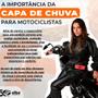 Imagem de Conjunto capa de chuva alba europa feminina motoqueiro motoc