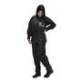 Imagem de Conjunto Capa de Chuva Feminina Motoqueiro Pantaneiro PVC GG Com Gola