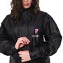 Imagem de Conjunto Capa de Chuva Feminino Tamanho GG Preto Impermeável Motoqueiro Nylon 0,20mm Pioneira - 1801-F-PRE-GG