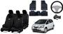 Imagem de Conjunto Capa de Couro Fit 03-08 + Tapete + Capa de Volante - Carro Novo