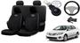 Imagem de Conjunto Capas de Couro Toyota Corolla 2010 + Capa de Volante + Chaveiro Toyota