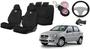 Imagem de Conjunto Capas Tecido Palio '05-'10 + Volante + Chaveiro - Combo Fiat