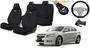 Imagem de Conjunto Capas Tecido Premium Cruze 2013+2020 + Volante + Chaveiro GM