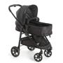 Imagem de Conjunto Carrinho Olympus New Black com Bebê Conforto