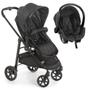 Imagem de Conjunto Carrinho Olympus New Black Com Bebê Conforto