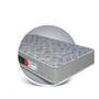 Imagem de Conjunto Castor Espuma D33 Sleep Max Box Baú Max Ultra Suede Marrom Solteiro Americano 96x203x67cm