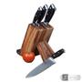 Imagem de Conjunto Chef Cepo Com Facas James F.