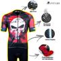 Imagem de Conjunto Ciclismo Bermuda e Camisa Befast Skull