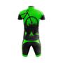 Imagem de Conjunto Ciclismo Bermuda e Camisa GPX Bike Colors Green