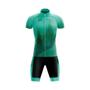 Imagem de Conjunto Ciclismo Bretelle e Camisa Zíper Full GPX Forest