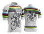 Imagem de Conjunto Ciclismo Camisa C/ Proteção UV e Bermuda C/ Proteção em Gel + Par de Manguitos + Bandana
