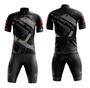 Imagem de Conjunto Ciclismo Camisa e Bermuda C/ Proteção UV