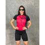 Imagem de Conjunto Ciclismo Feminino Camisa Manga Curta e Bermuda GEL BIKE 